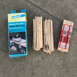 Woodworking Dowel Kit & Dowels – Wolfcraft