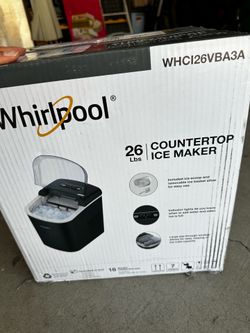 ICEMAKER Whirlpool countertop 26 lbs