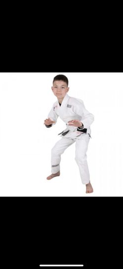 Uniform Jiu Jittsy Karate White or Blue Gi / Kimono/ Uniform