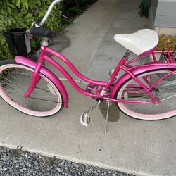 Girls Beach Cruiser 24 Inch Wheels