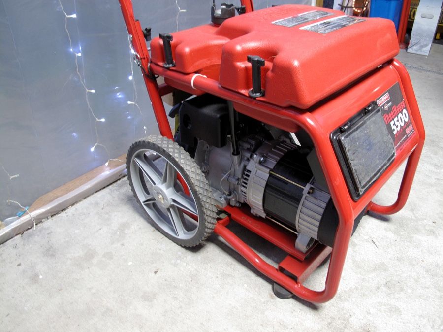 Generac Wheelhouse 5500 Watts Heavy Duty Portable Generator NEW! for