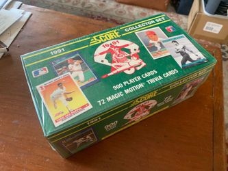 1991 Score Baseball Collector’s Set