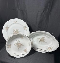 Johann Haviland Porcelain Dinner Plate Floral Pattern 20 pieces