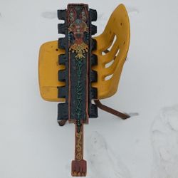 Ancient Aztec Macuahuitl, Carve Cedarwood. Xoloitzcuintli( Aztec Did)