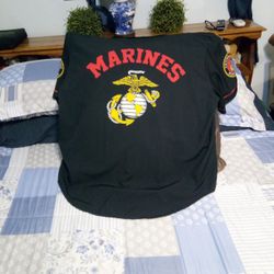 Marine Corp Baseball Shirt Xl