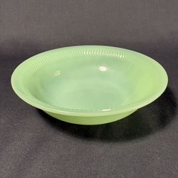 Vintage Jadeite Green Bowl