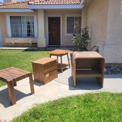 End Tables And Garage Storage