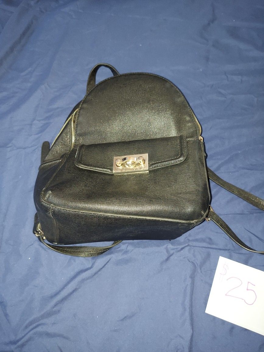 Black Purse Backpack