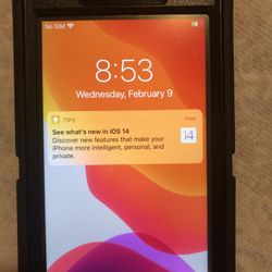 iPhone 8 64GB Space Gray With Otter Box AT&T!