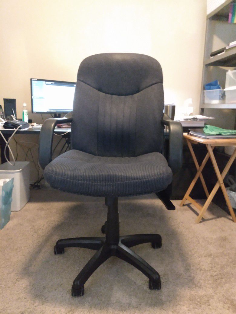 Office Chair Blue Adjustable