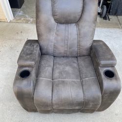 Cowboy Reclining Chair - Manual recliner.