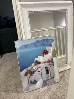 Vintage mirrors and decor