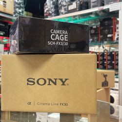 Sony FX30 With Camera Cage