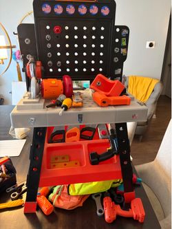 Black & Decker Kids workbench and tools