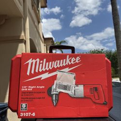 Milwaukee right angle drill 