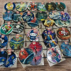 Christmas Ornaments Custom Adornos Navidad Hello Kitty Spider Man Dodgers Demon Hunters Grinch Jack Skeleton Mickey Mouse