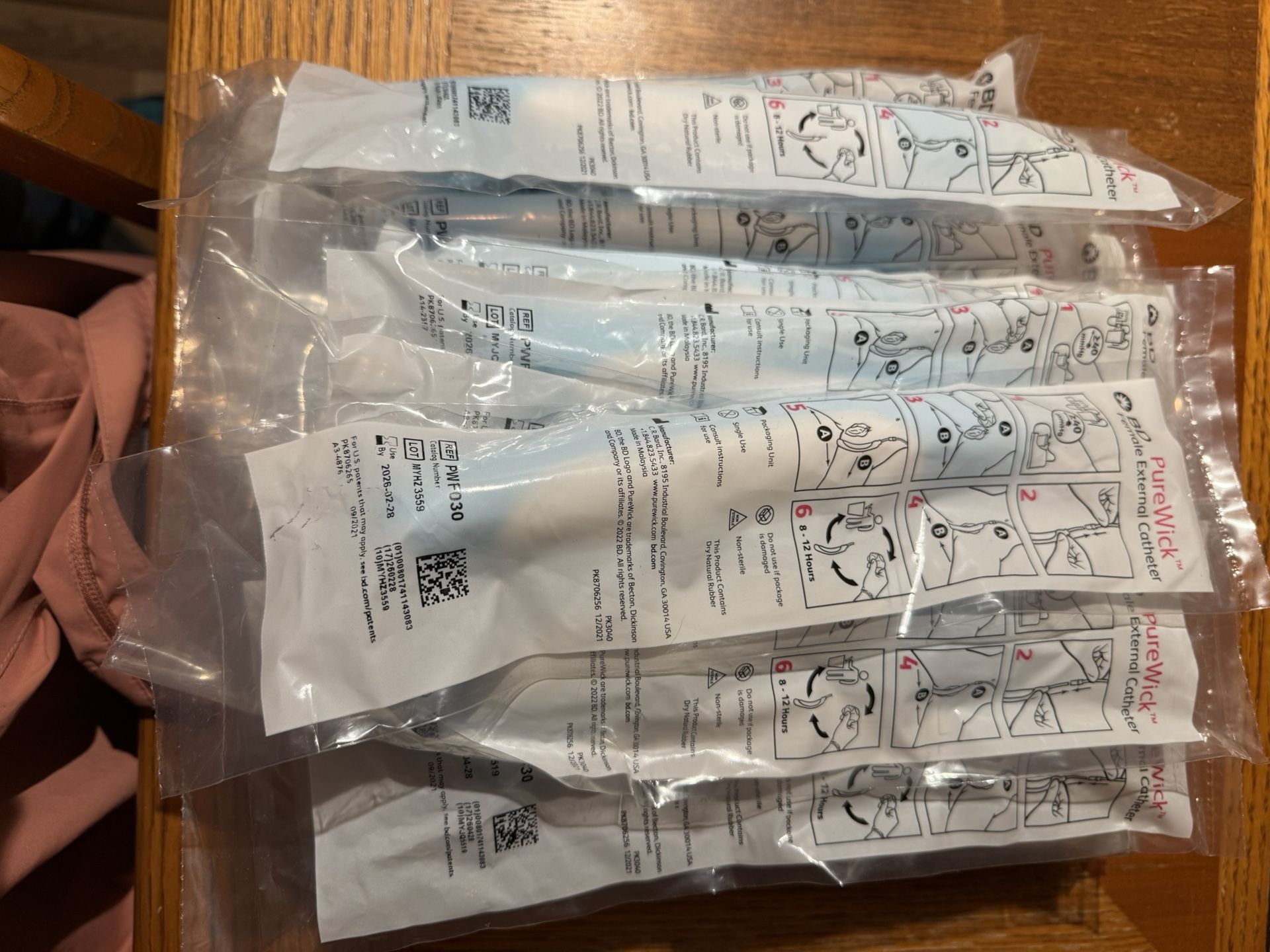 BD Purewick female catheters - 22 Total