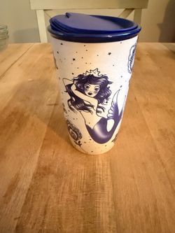 Starbucks Mermaid Travel Tumbler with Lid - New