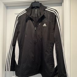 MEN’S XL ADIDAS THREE STRIPE ZIP UP JACKET