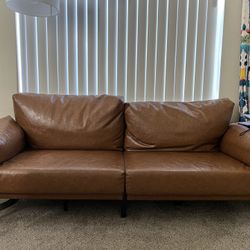 Leather Sofa Pickup Only