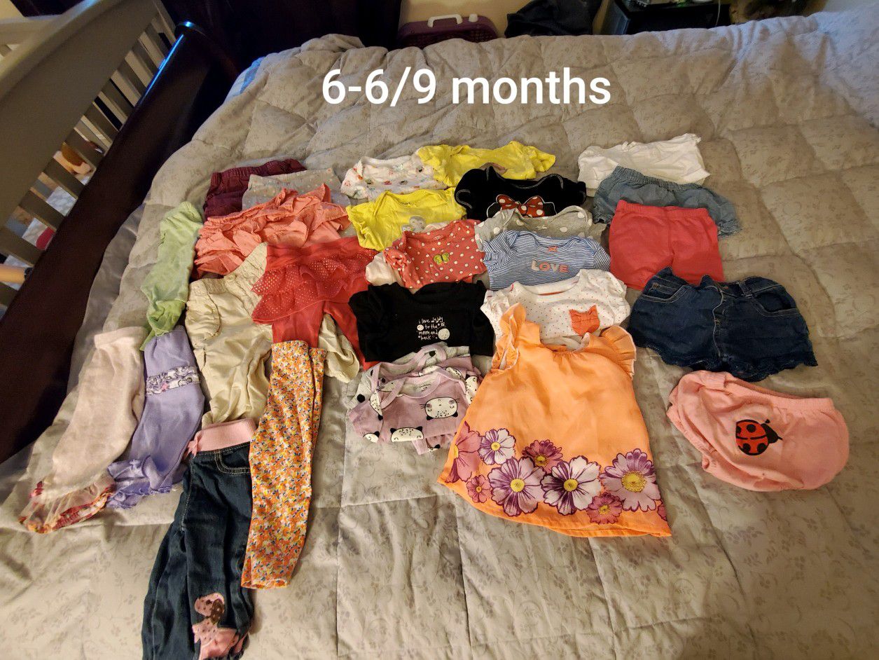 6-9 months girl clothes