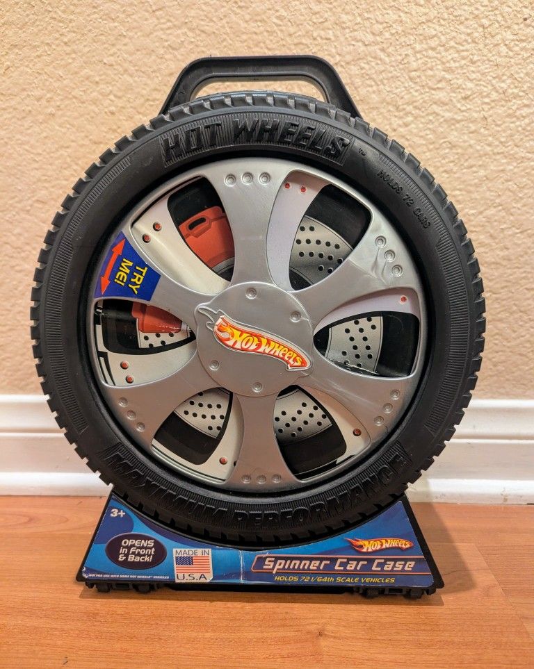 Hot Wheels - Spinner Car Case - Vintage