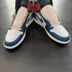 NIB Union  LA X Air Jordan 1 Retro High “NRG” Storm Blue