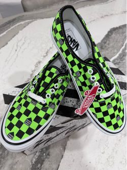 Dover Street Market x Vans OG Autentic LX 'DSM Checkerboard - Green Gecko' Size 9