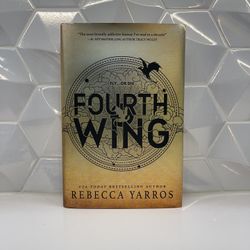 Fourth Wing HARDCOVER Rebecca Yarros 1st Edition The Empyrean Series Volume 1