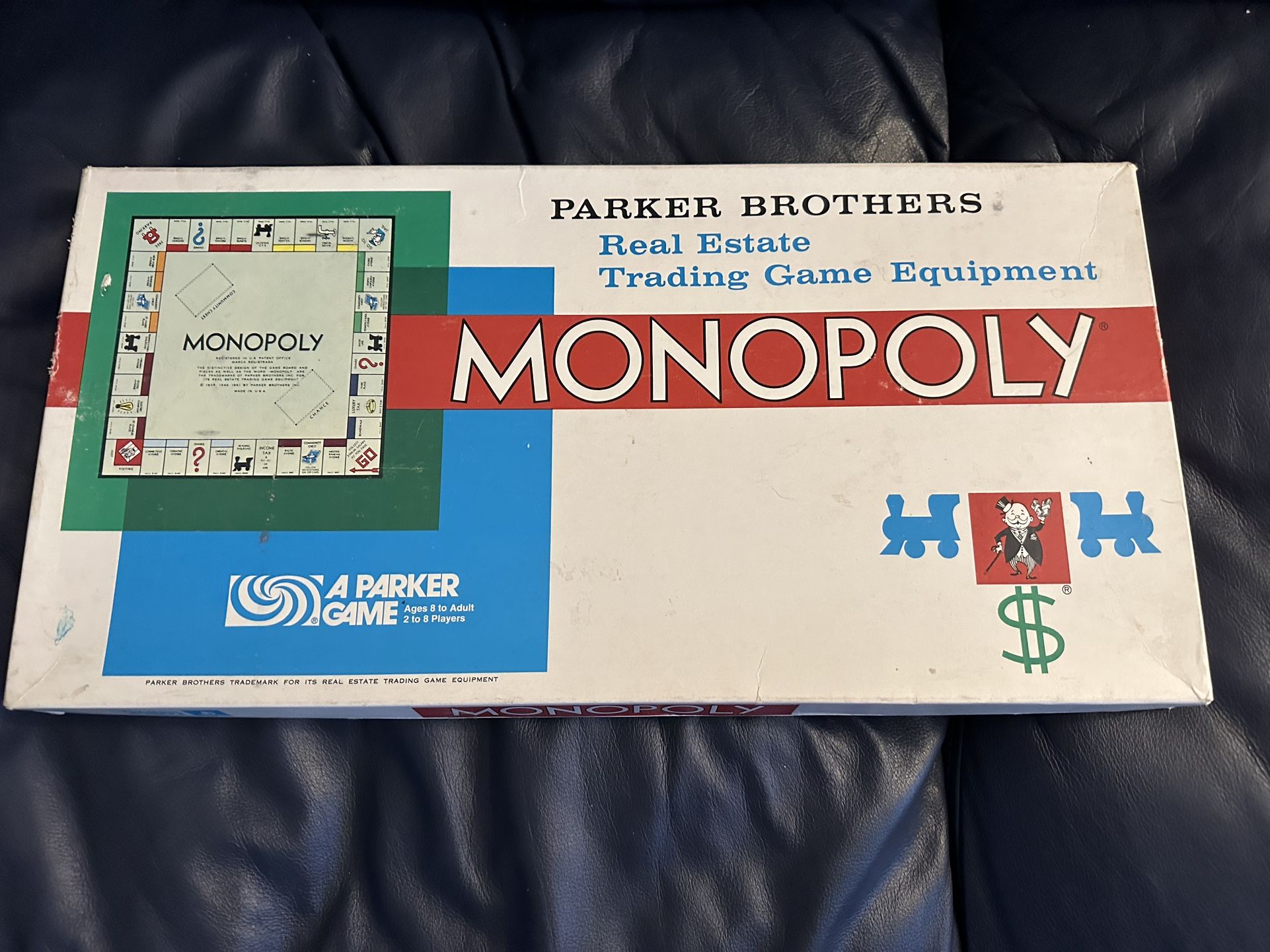 Amazing Vintage 1961 Complete #9 Monopoly Board Game!