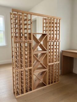 184 Bottle Wooden Wine Rack – Like New Condition - Bothell, WA