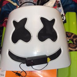 Marshmallow Face Mask $20 Lights Up