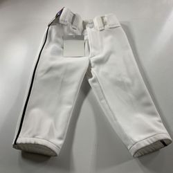 Mizuno Premier Youth Small Baseball Pants Short Knickers Pant White Black
