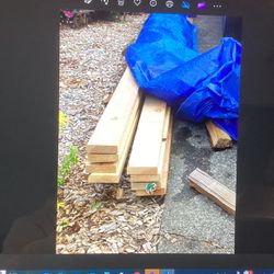 Lumber:  Quantity Eight  2x6x20  Boards.  $100