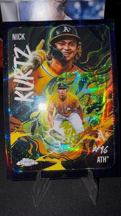 Topps Chrome Baseball 2026 - Nick Kurtz ultraviolet CASE HIT