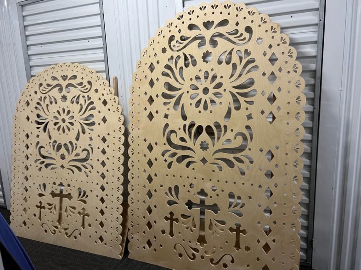 Cielito Lindo Wooden Backdrop (BOTH)