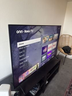 65 INCH ROKU TV (LIKE NEW)
