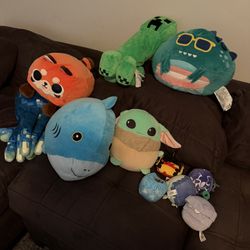 Plushies - All For 1 Price - $75