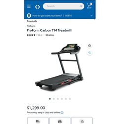 Proform  Carbon T14 Treadmill 