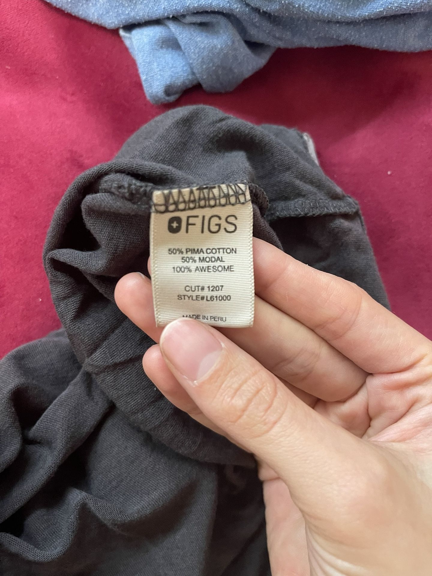 Figs Women's Soft Long Sleeve Underscrub XS Pima Cotton Modal for Sale