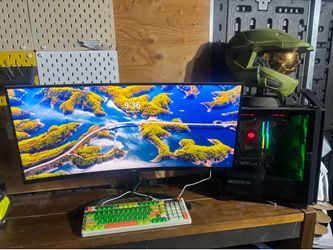 Gaming/3d modeling pc setup with lg ultra wide monitor