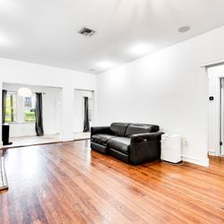 Real Leather Recliner Sofa 