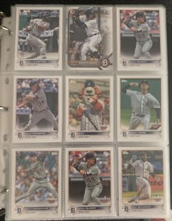 Detroit Tigers 26 Baseball Cards 