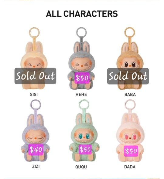 LABUBU Have A Seat Series By Pop Mart (Unopened - Single Boxes)