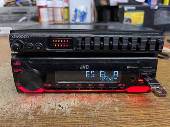 equalisador Kenwood  con power  4chanel  y salida para subwoofer