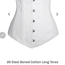 Womens Waist Trainer, Steel Boned Corset
