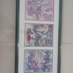 Framed 3- Certificates (Limited Editions) Of Mark McGwire & Sammy Sosa Homerun Records