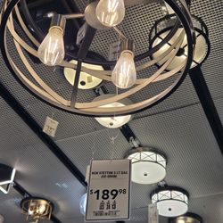 Stetton 3-Light Drum Chandelier
