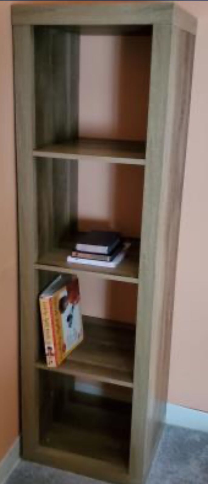 New!! 4 Cube Organizer,Storage Unit,Bookcase, Shelf Unit-Weathered Color