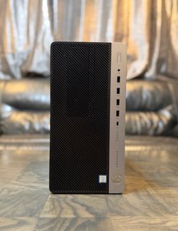 HP Prodesk 600 G5 MT Core i7 9th gen 16GB RAM 500GB SSD DP Windows 11 desktop computer